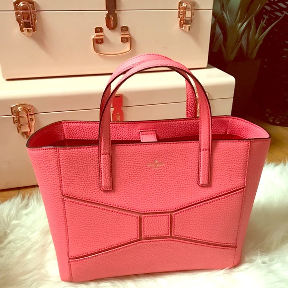 Kate Spade pink tote🎀 - Picture 1 of 6